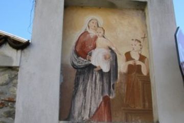 Casa Platinetti - Dipinto raffigurante la Madonna